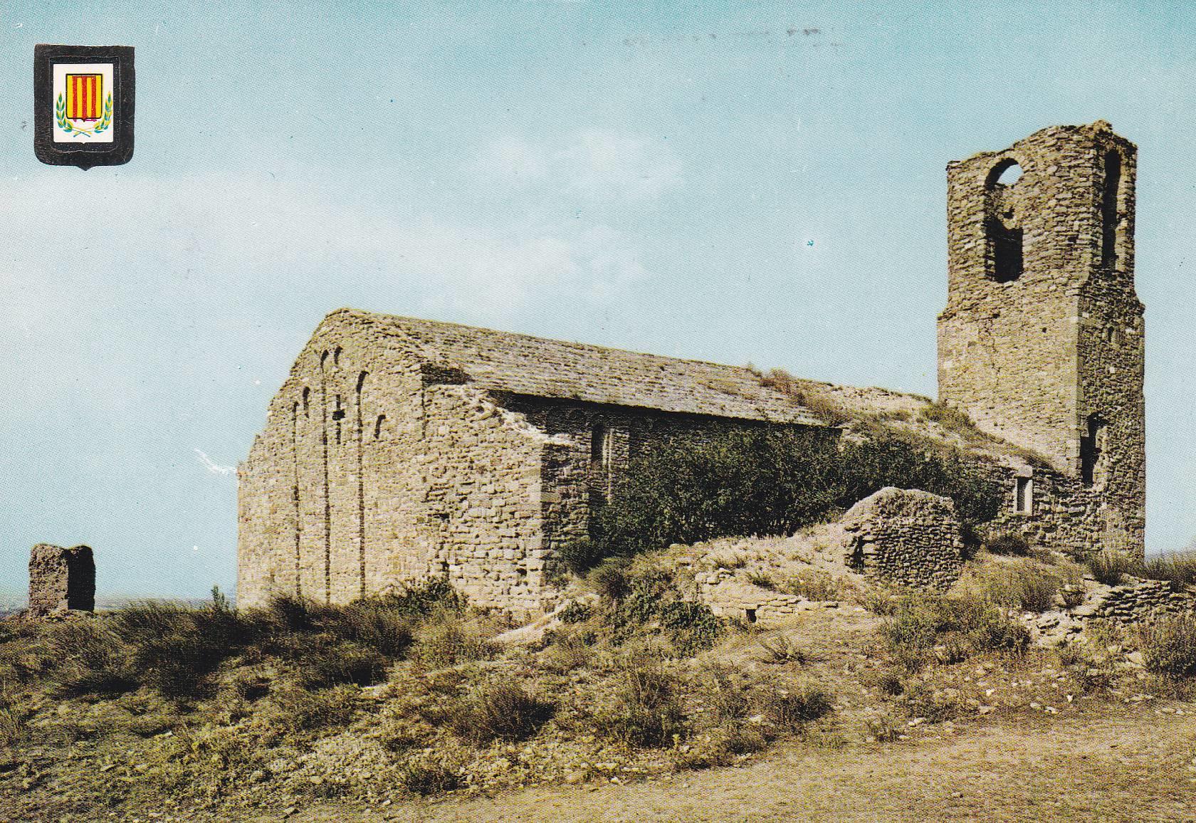 POSTAL B10535: TONA: IGLESIA DEL CASTILLO