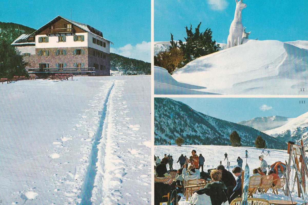 POSTAL B10540: LA MOLINA: ESTACION DE ESQUI