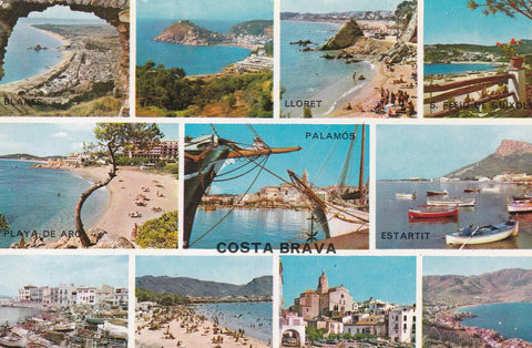 POSTAL B10541: COSTA BRAVA: DIVERSOS ASPECTOS