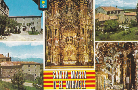 POSTAL B10556: SANTA MARIA DEL MILAGRO: DIVERSOS ASPECTOS