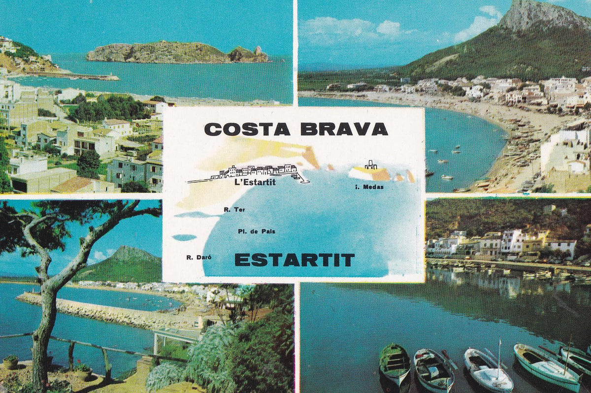 POSTAL B10567: COSTA BRAVA: EL ESTARTIT