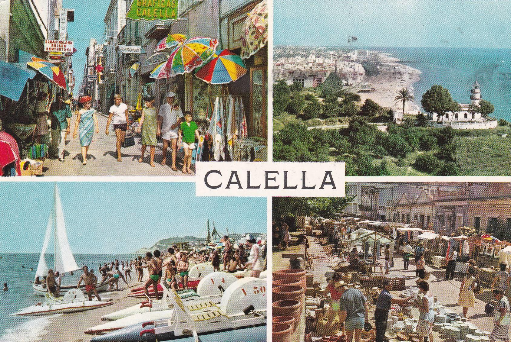 POSTAL B10569: CALELLA: DIVERSOS ASPECTOS