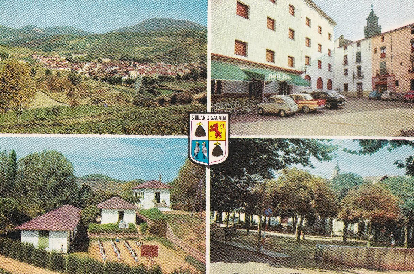 POSTAL B10570: SANT HILARI DE SACALM: DIVERSOS ASPECTOS