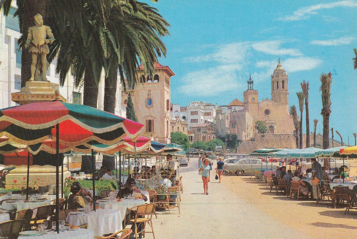 POSTAL B10573: SITGES: VISTA PANORAMICA