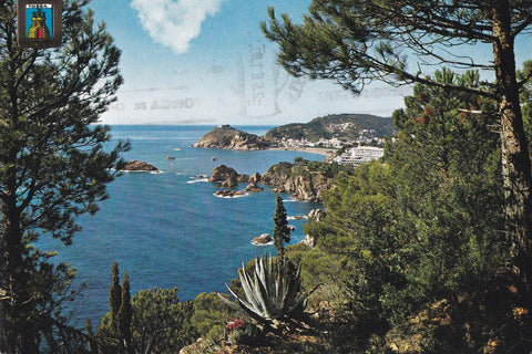 POSTAL B10574: TOSSA DE MAR: VISTA PARCIAL