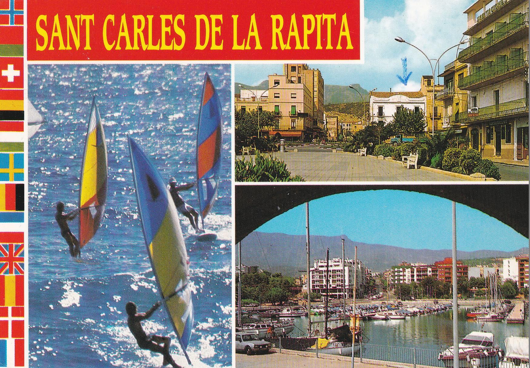 POSTAL B10576: SANT CARLES DE LA RAPITA: DIVERSOS ASPECTOS