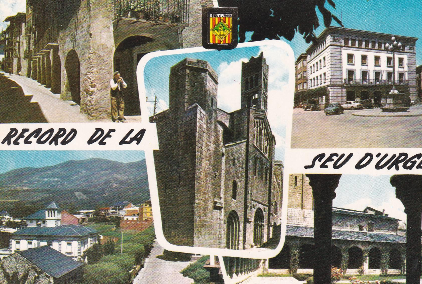POSTAL B10597: SEU D URGELL: DIVERSOS ASPECTOS