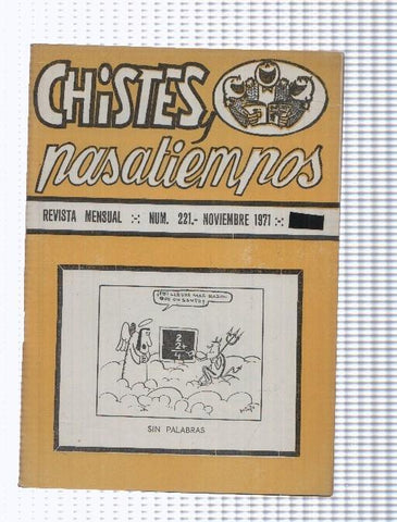 Chistes y Pasatiempos numero 221