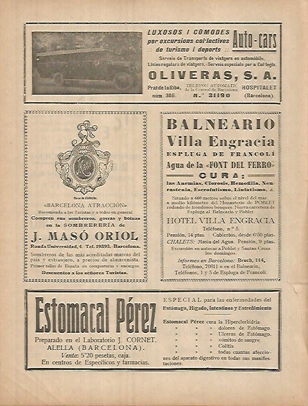 LAMINA 12293: Publicidad de Balneario Villa Engrancia 