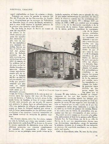 LAMINA 12303: Casa de la Plaza Duque de Gandia en Sarria