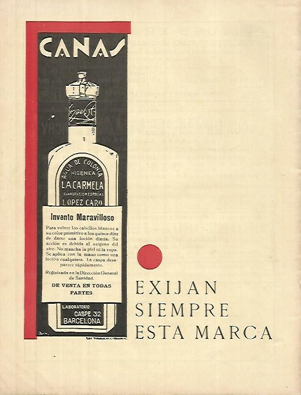 LAMINA 12313: Publicidad de Colonia La Carmela