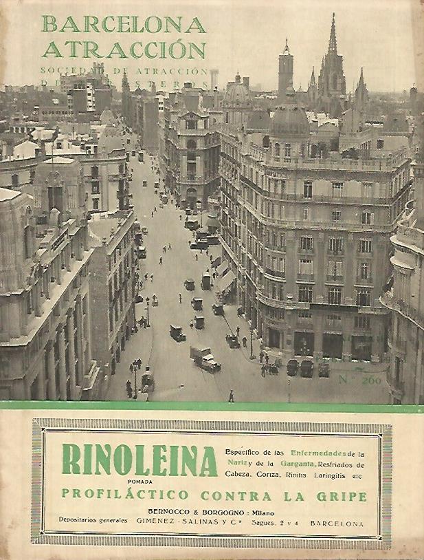 LAMINA 12314: Portada de la revista Barcelona Atraccion de febrero de 1933 numero 260
