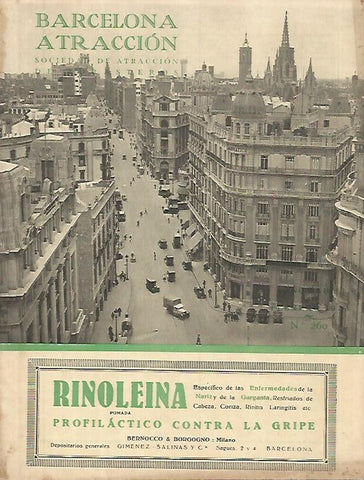 LAMINA 12314: Portada de la revista Barcelona Atraccion de febrero de 1933 numero 260