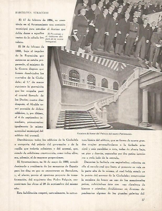 LAMINA 12323: Escalera del Parlament de Catalunya