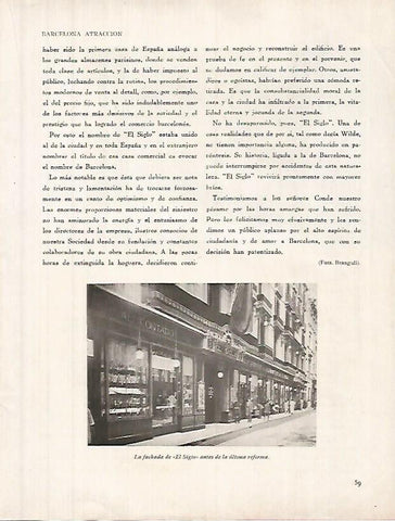 LAMINA 12334: El Siglo en las Ramblas de Barcelona