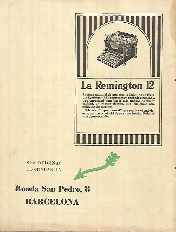 LAMINA 12337: Publicidad de La Remington