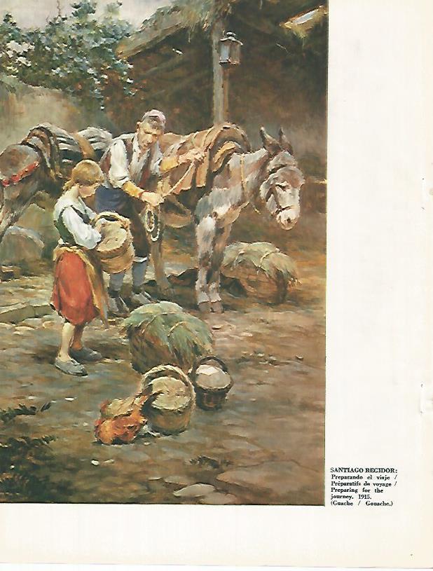 LAMINA 12343: Preparando el viaje por Santiago Regidor