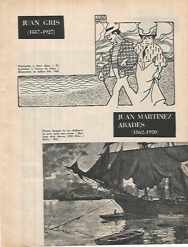 LAMINA 12365: Ilustracion de Juan Gris
