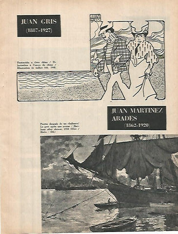 LAMINA 12365: Ilustracion de Juan Gris