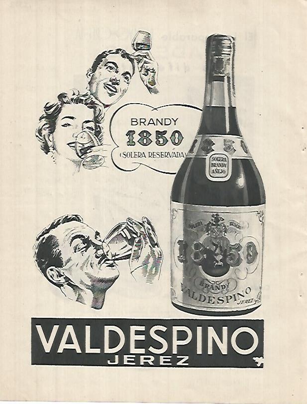 LAMINA 12372: Publicidad de Jerez Valdespino