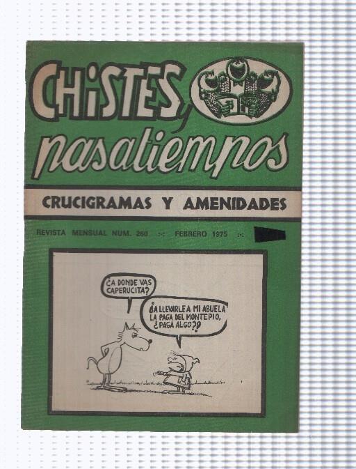 Chistes y Pasatiempos numero 260