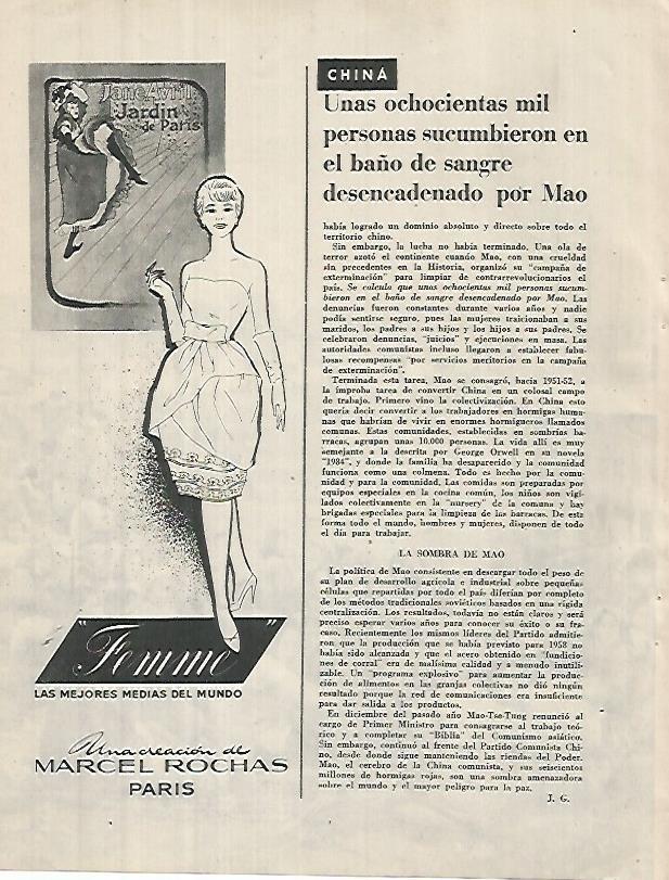 LAMINA 12377: Publicidad de Femme de Rochas