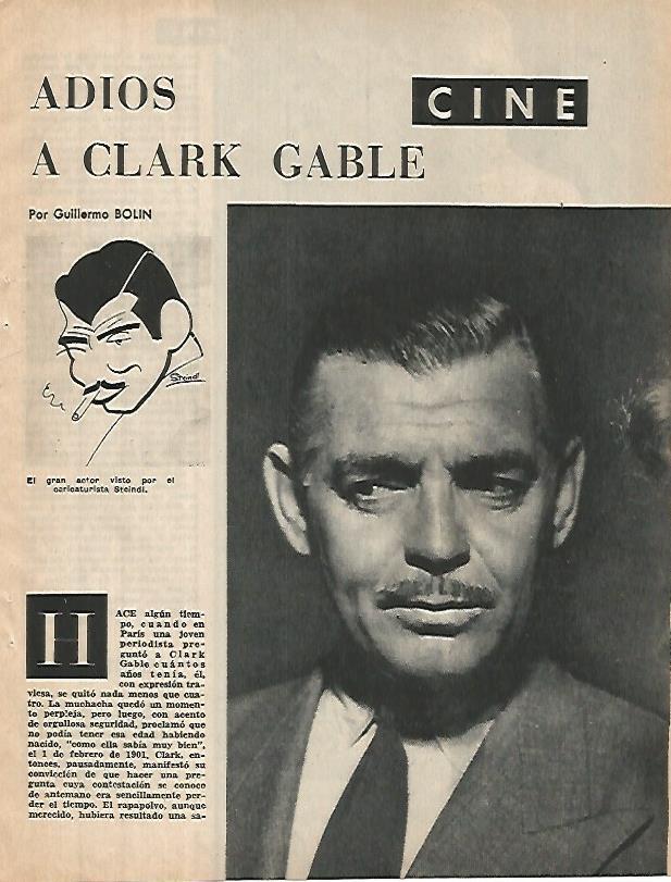 LAMINA 12384: Clark Gable