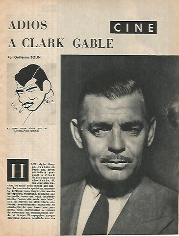 LAMINA 12384: Clark Gable