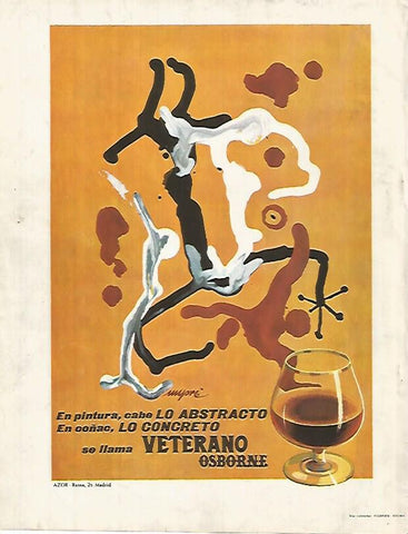 LAMINA 12389: Publicidad de Veterano de Osborne