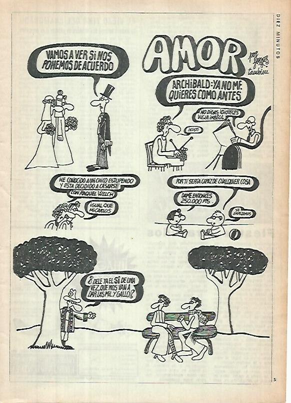 LAMINA 12392: Amor por Forges