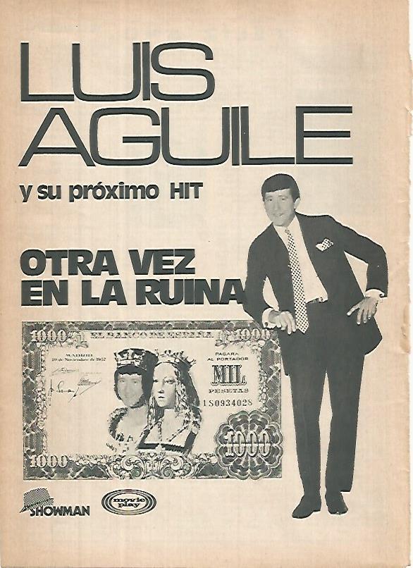 LAMINA 12393: Publicidad de Luis Aguile