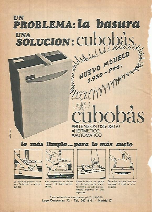 LAMINA 12395: Publicidad de Cubobas