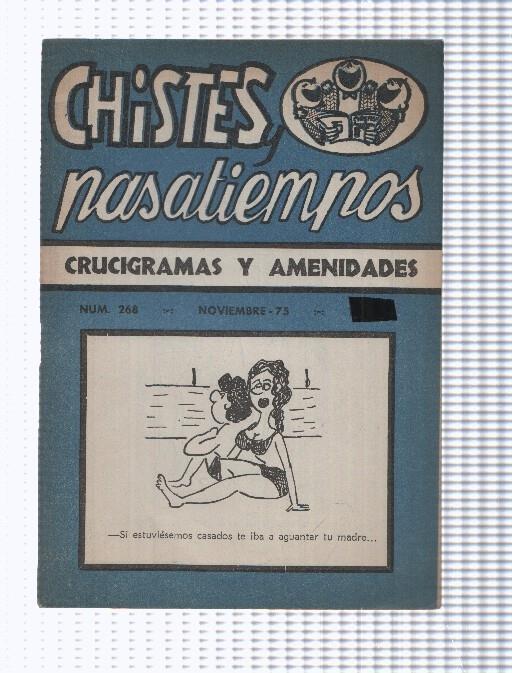 Chistes y Pasatiempos numero 268 noviembre 1975