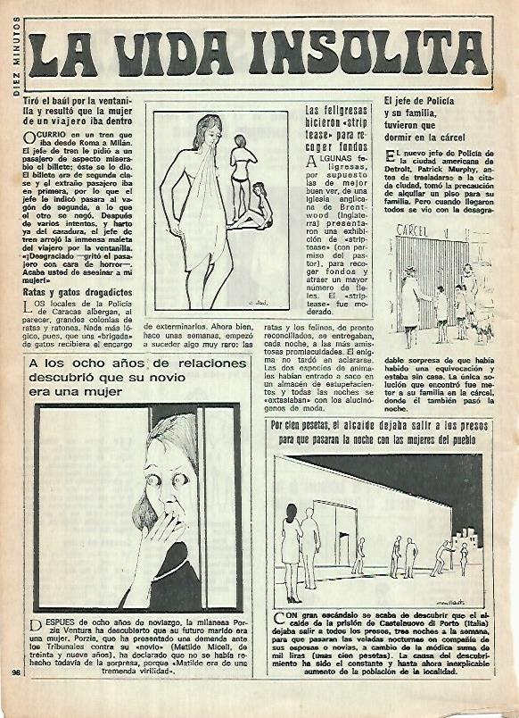 LAMINA 12399: Seccion La Vida Insolita