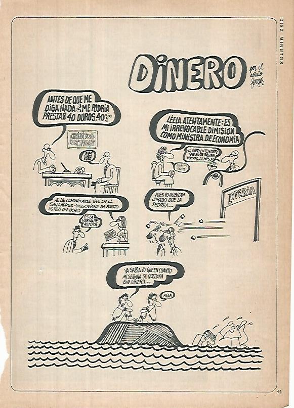 LAMINA 12400: Dinero por Forges