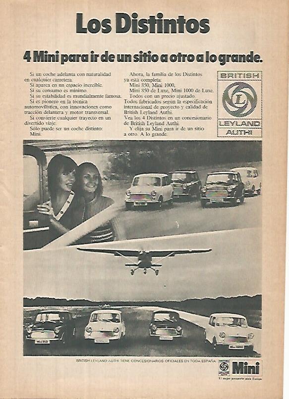 LAMINA 12401: Publicidad de Mini