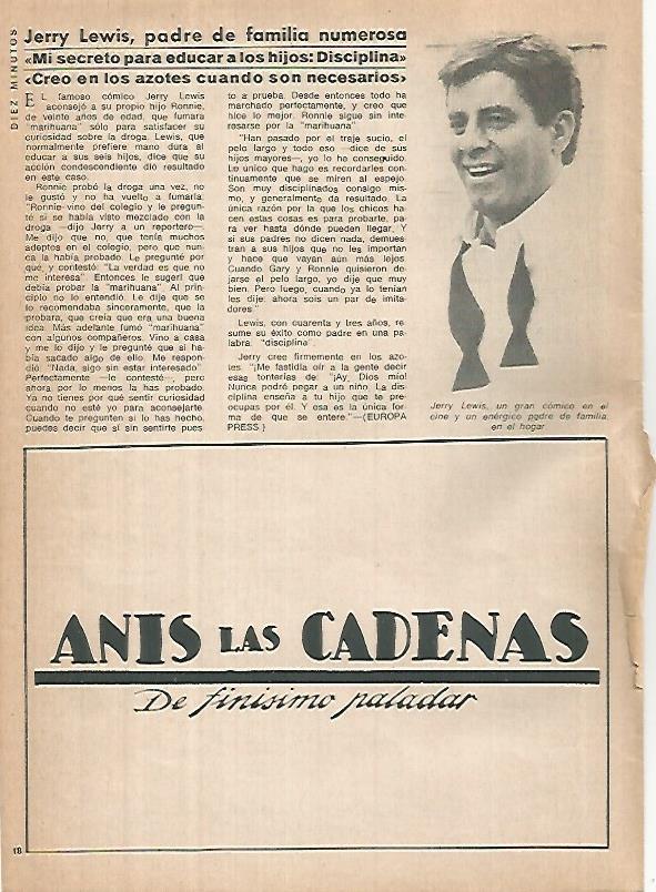 LAMINA 12402: Jerry Lewis padre de familia