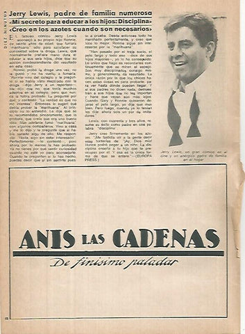 LAMINA 12402: Jerry Lewis padre de familia