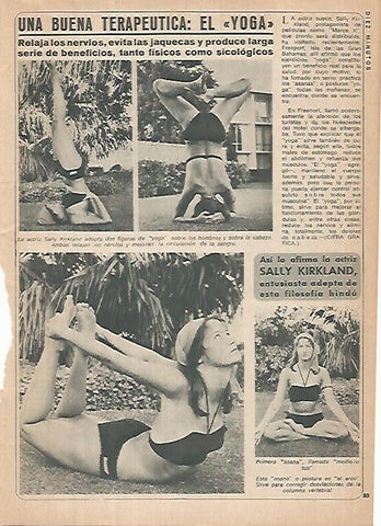 LAMINA 12403: El Yoga