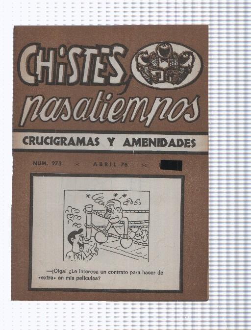 Chistes y Pasatiempos numero 273