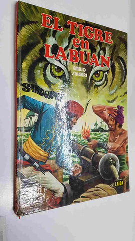 Ediclas Salgari: El Tigre en Labuan (Sandokan) por Emilio Salgari. Guion y dibujos: Beaumont