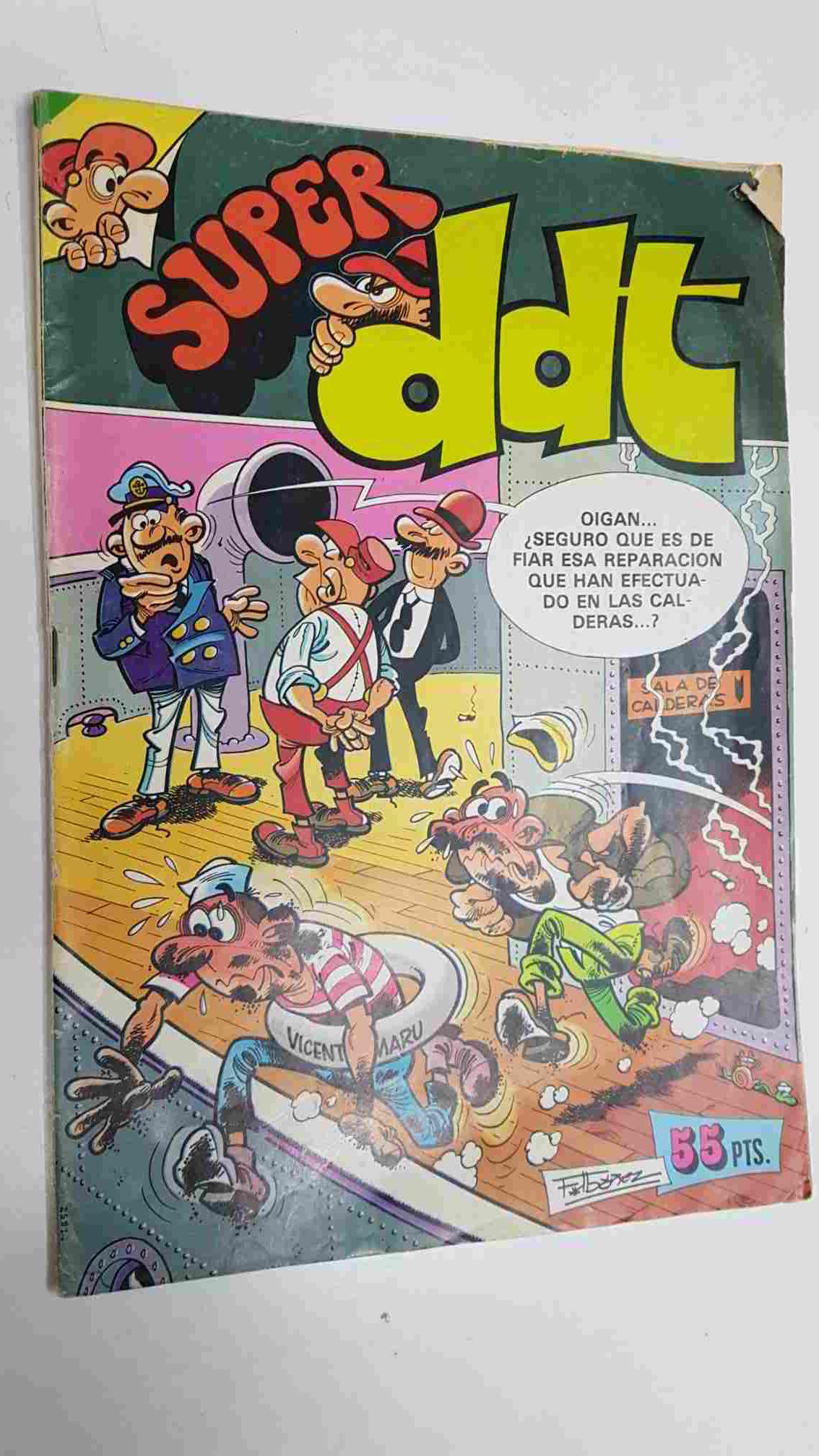 Super DDT numero 090: Pepe Gotera y Otilio: El aspirador potentisimo