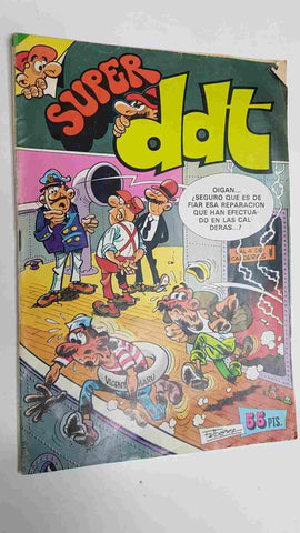 Super DDT numero 090: Pepe Gotera y Otilio: El aspirador potentisimo