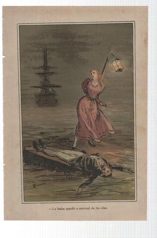 Lamina numero 02: Virgen y Madre con ilustracion de D.Eusebio Planas