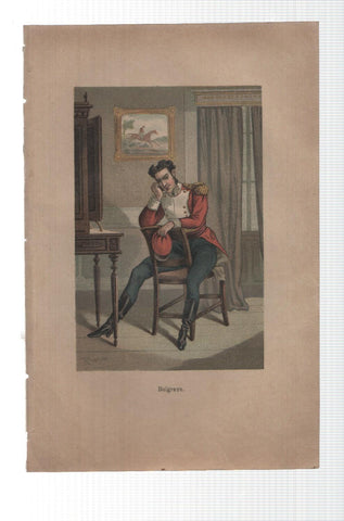Lamina numero 23: Oscar y Amanda (amor y virtud triunfante), (se ignora nombre del ilustrador)