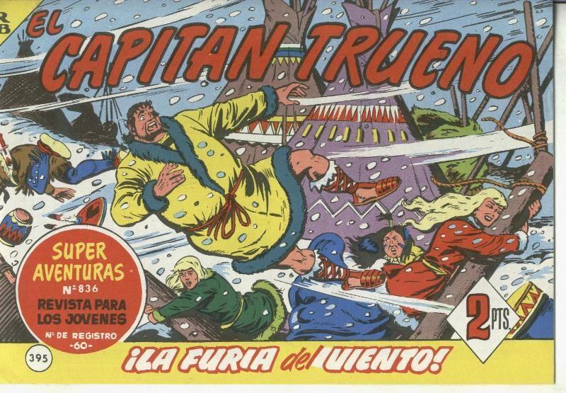 Facsimil: El Capitan trueno numero 395: La furia del viento