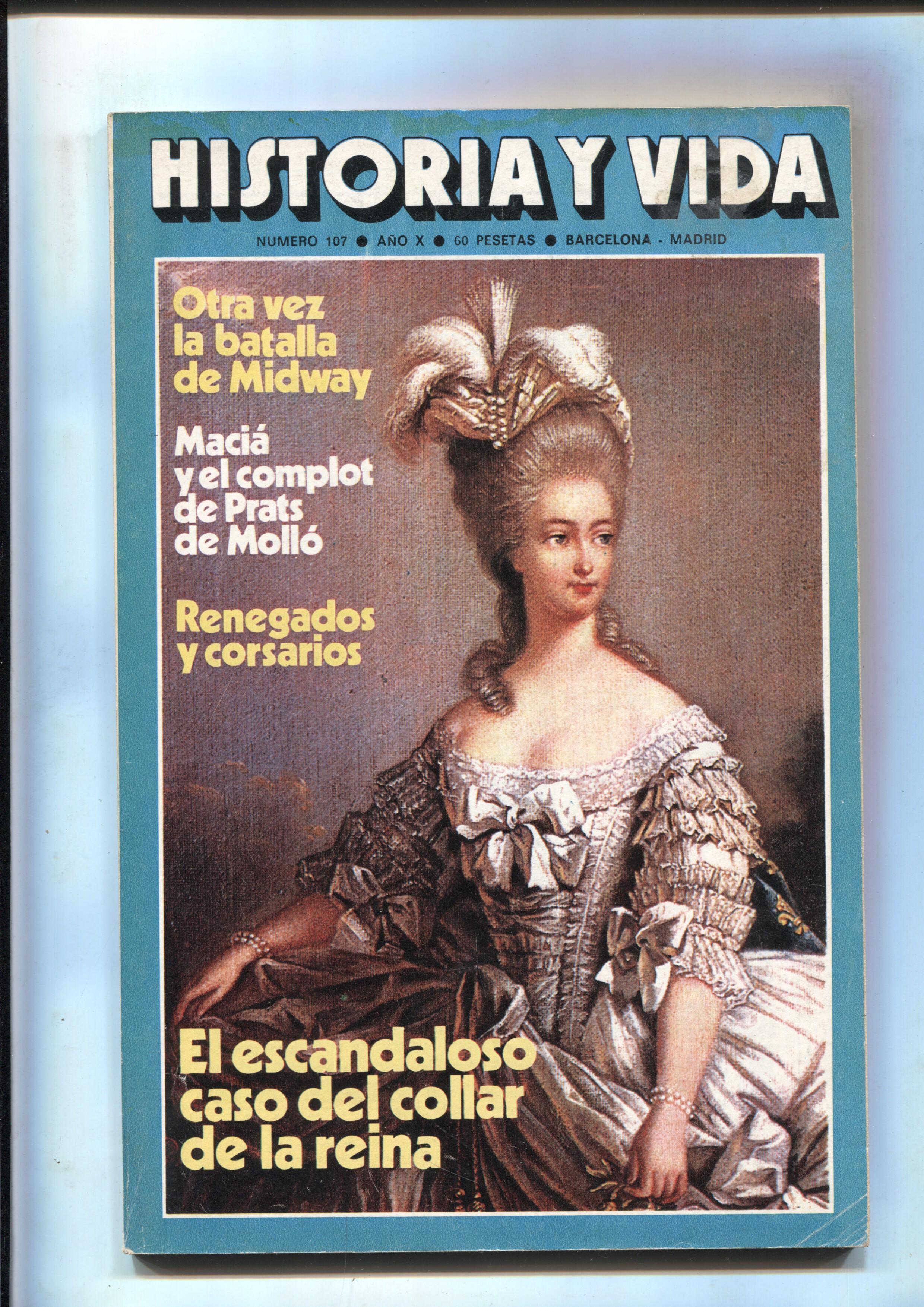 Historia y Vida revista numero 107: Renegados y corsarios