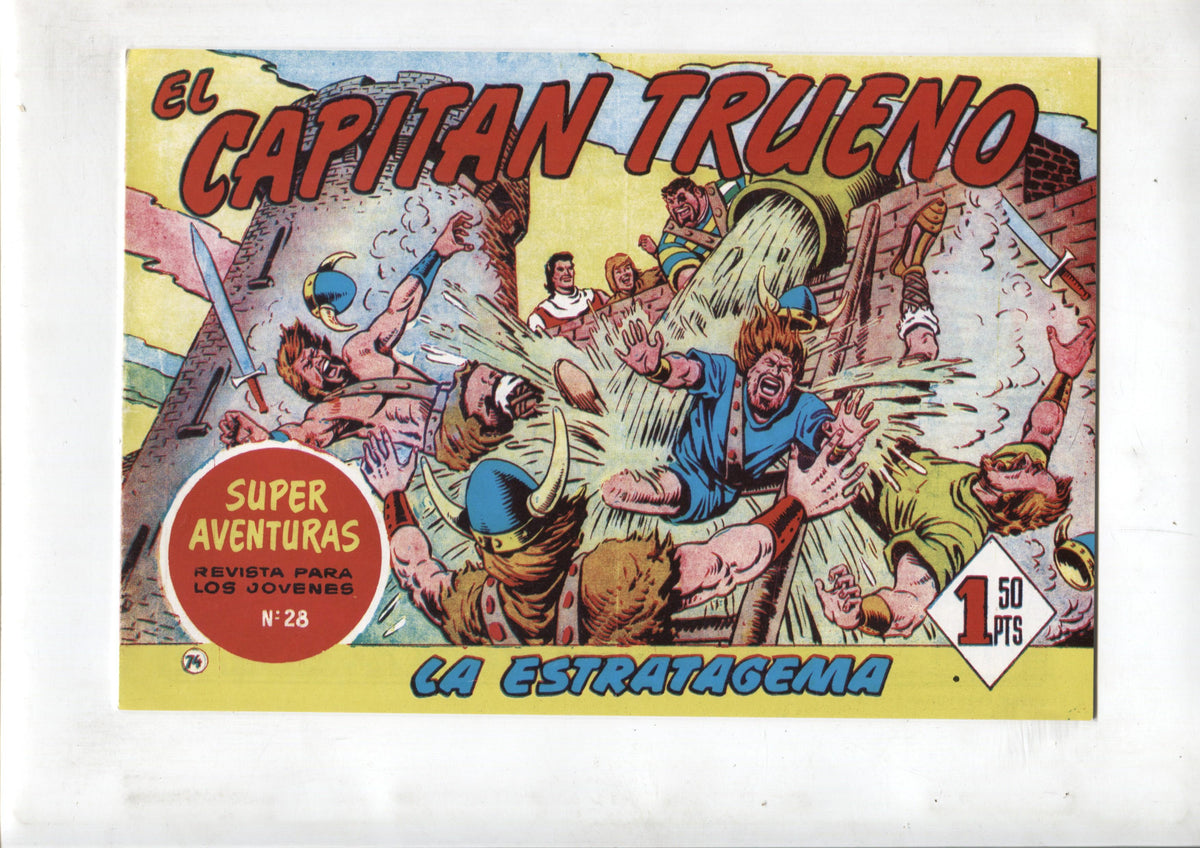 Facsimil editor desconocido de El Capitan Trueno numero 074: La estratagema