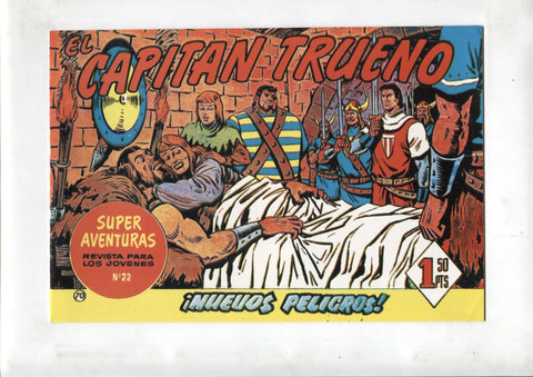 Facsimil editor desconocido de El Capitan Trueno numero 070: Nuevos peligros