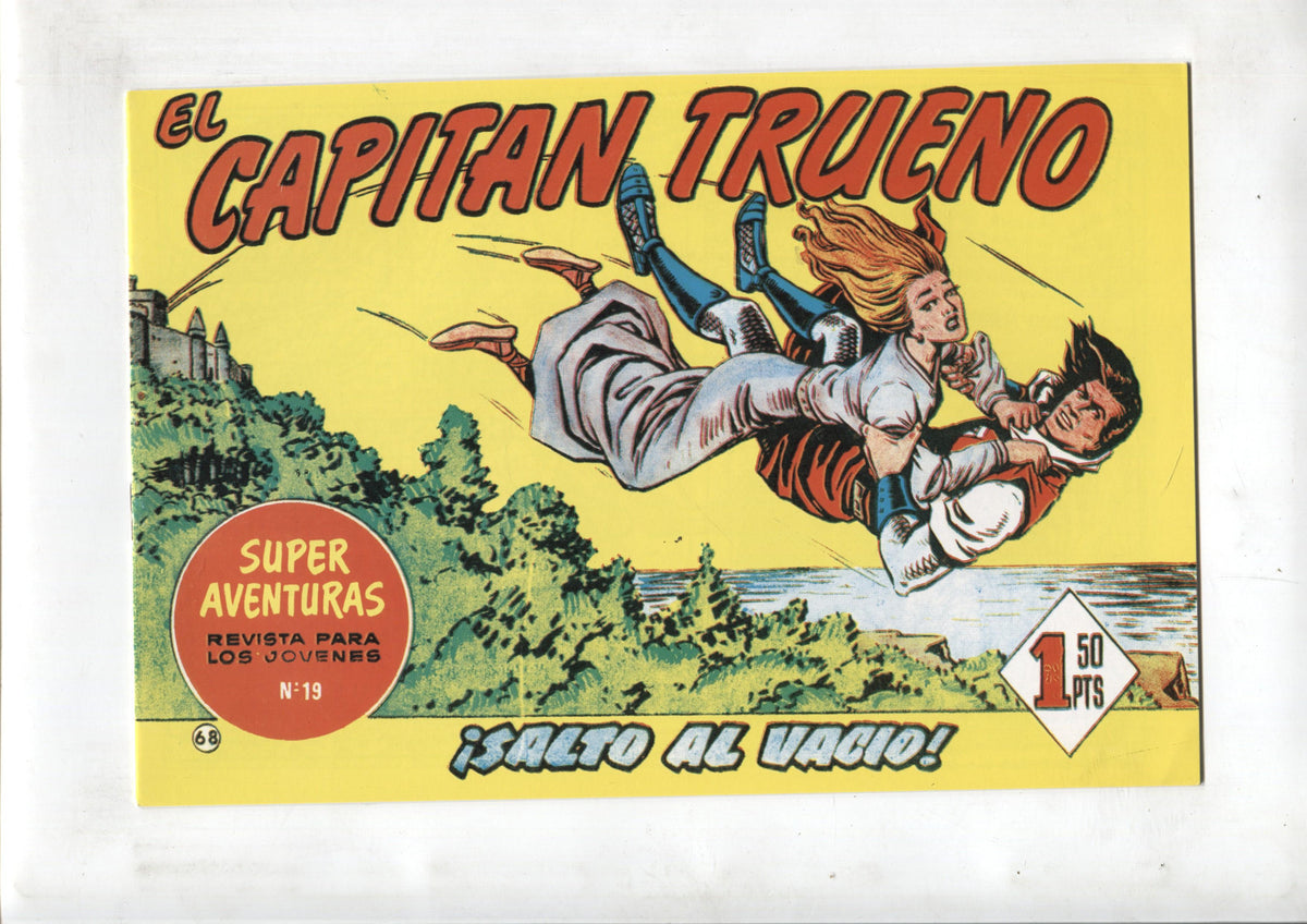Facsimil editor desconocido de El Capitan Trueno numero 068: Salto al vacio